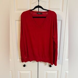 Ralph Lauren silk blend sweater size XL